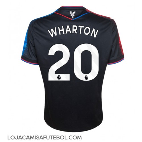 Camisa de Futebol Crystal Palace Adam Wharton #20 Equipamento Alternativo 2024-25 Manga Curta